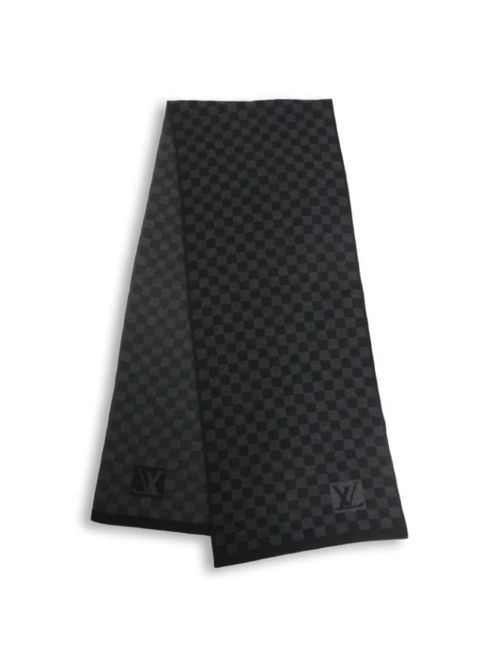 Louis Vuitton Damier Black Echarpe Petit Scarf